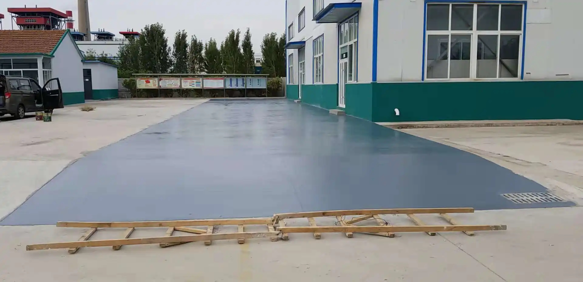 汕头车间厂房地坪漆修补翻新